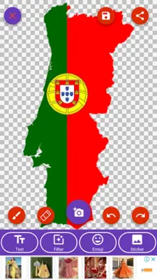 Portugal Flag Wallpaper Flags android App screenshot 4