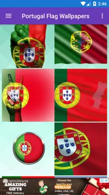 Portugal Flag Wallpaper Flags android App screenshot 5