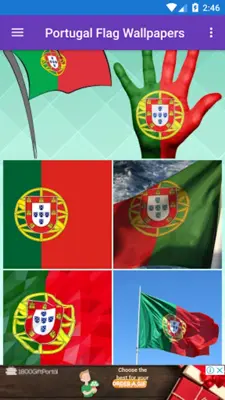 Portugal Flag Wallpaper Flags android App screenshot 7